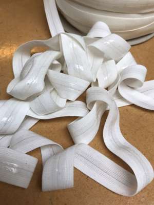 Elastik med silikone, 2 cm